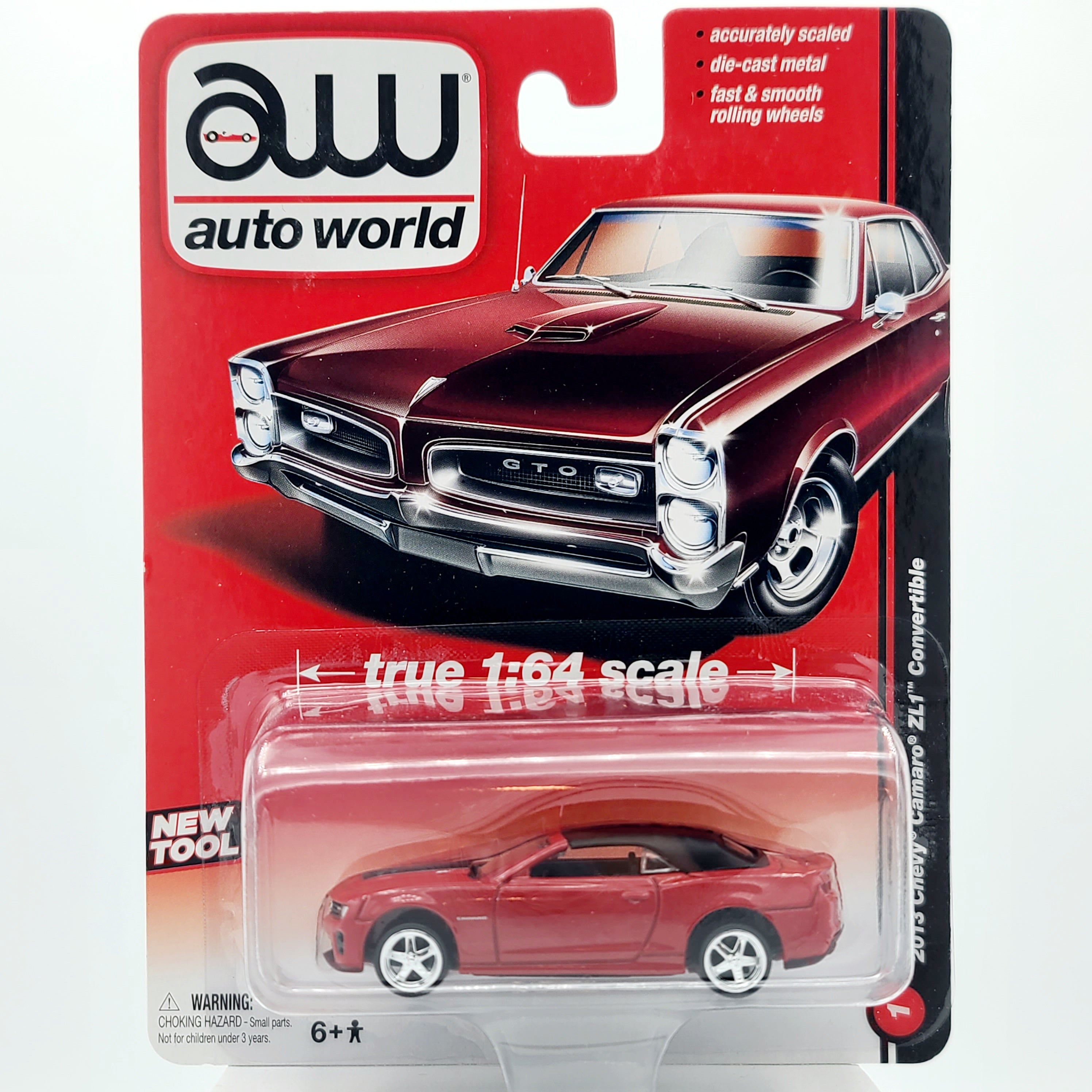 Auto World '13 Chevrolet Camaro ZL1 Convertible - 1:64 (2013 Release 1 - Limited Edition)